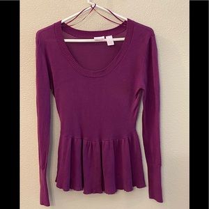 Peplum Sweater